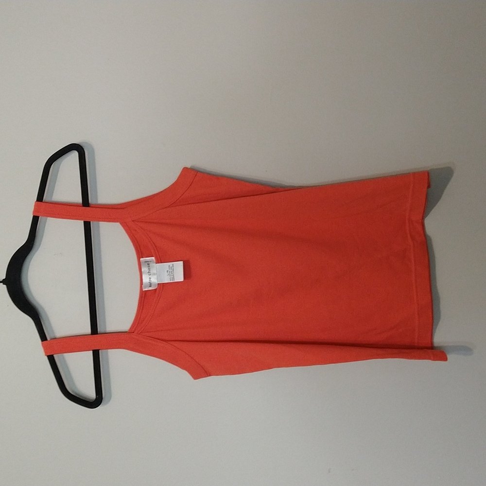 Orange tank top